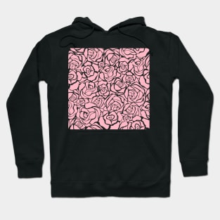 flower illustration Hoodie